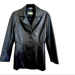 Italian Lambskin Jacket. Beautiful leather jacket made by Florentine artisans.